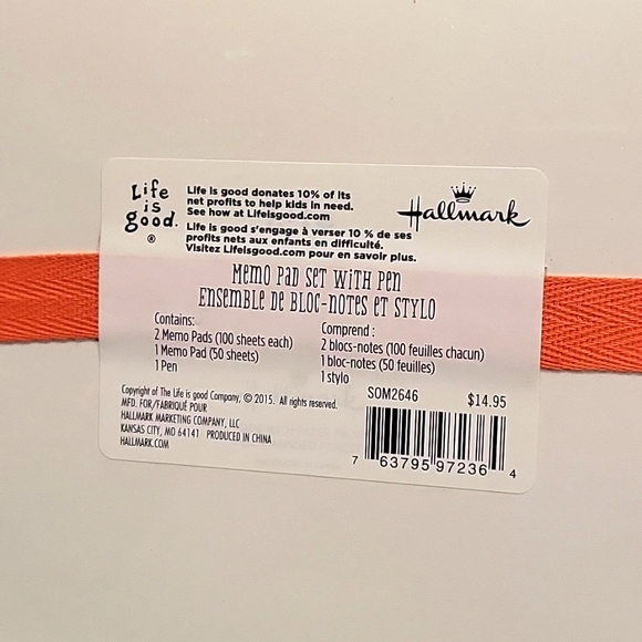 Hallmark Notepad Set - Picture 2 of 2